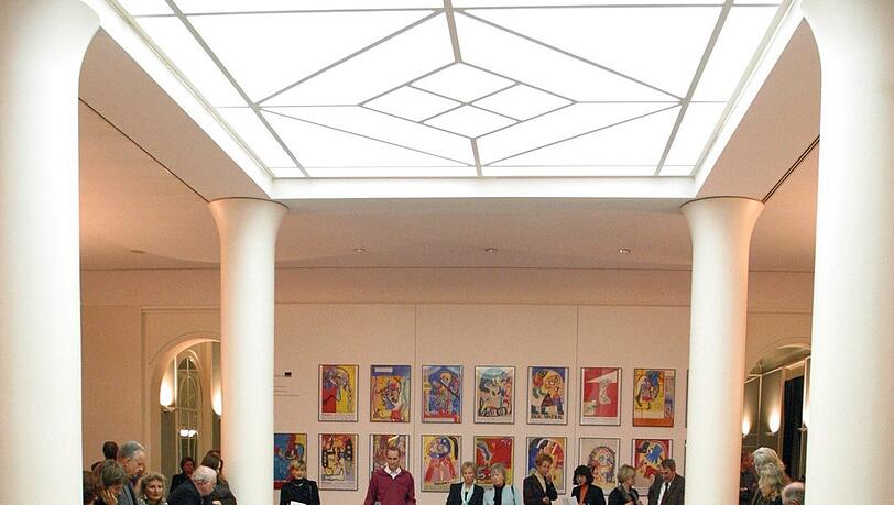 Theaterbesucher im Residenztheater. Theaterbesucher im Residenztheater.
