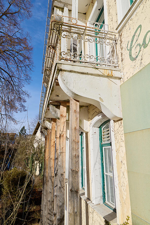 Die Spuren der Zeit sind aus der N&auml;he zu sehen.