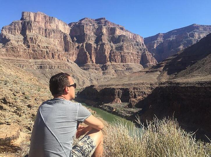 Beeindruckende Bilder von Michael Liendl: Der Spielmacher besichtigte den Grand Canyon in den USA.