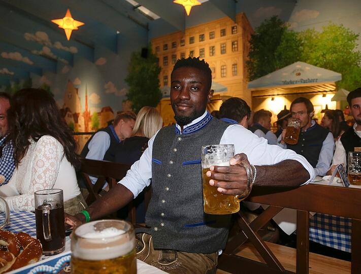 Rückkehrer Prince Osei Owusu.