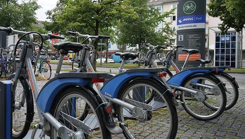 Die Grünen fordern, dass Leihräder entlang der U3/U6-Baustelle für eine halbe Stunde gratis gefahren werden dürfen.