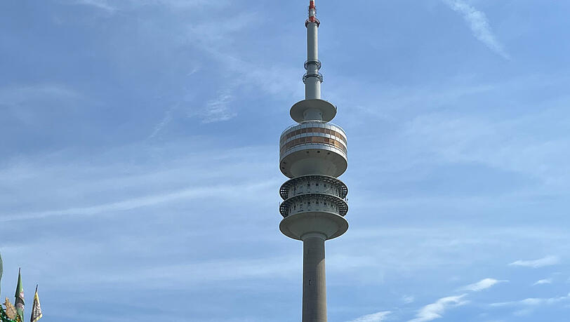 Der Olympiaturm im Jahr 2023.