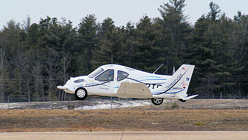 Ein "Transition" beim Testflug Ein "Transition" beim Testflug