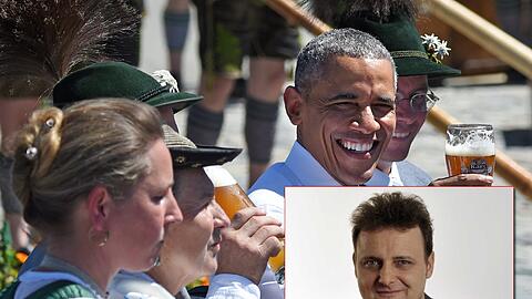 Trachten und Bier beim G7-Gipfel? SPD-Generalsekretärin Yasmin Fahimi sah das Ganze kritisch.