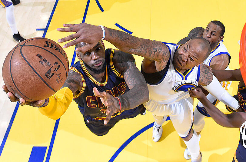 Glanzvolle Karriere: NBA-Star LeBron James in Bildern.