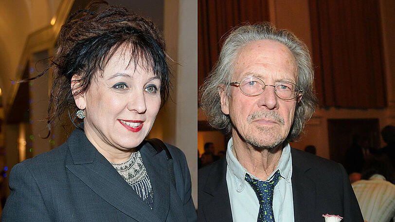 Der Literaturnobelpreis geht an Olga Tokarczuk und Peter Handke