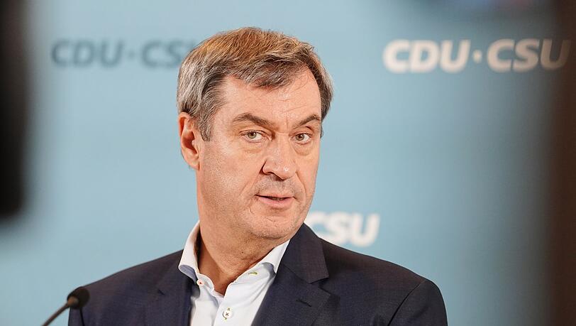 Die Ausrüstung der Bundeswehr muss nach den Worten von CSU-Chef Söder massiv aufgestockt werden. (Archivbild)