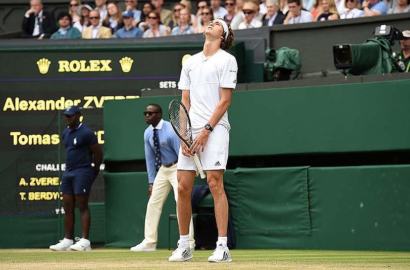 Alexander Zverev ist die Revanche gegen Tomas Berdych misslungen.