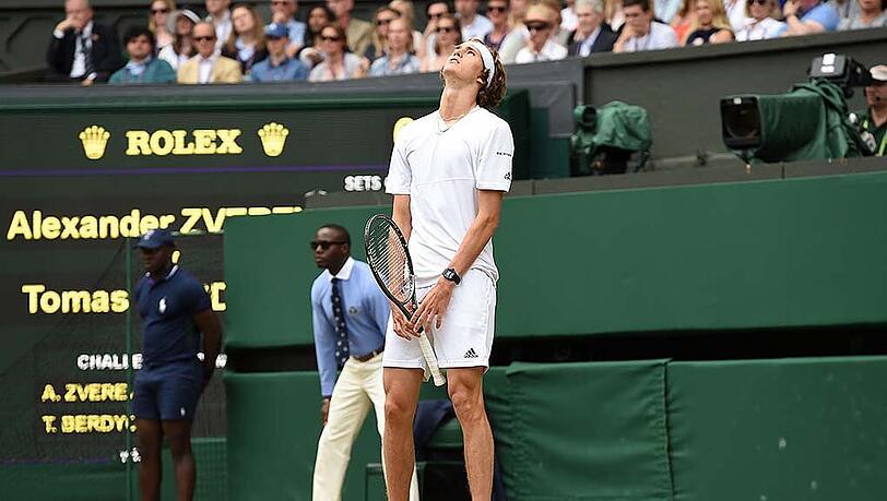 Alexander Zverev ist die Revanche gegen Tomas Berdych misslungen. Alexander Zverev ist die Revanche gegen Tomas Berdych misslungen.