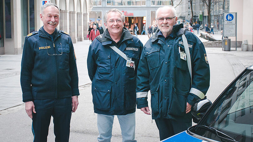 Werner Feiler, Detlef Bräuer, Josef Eckmann.