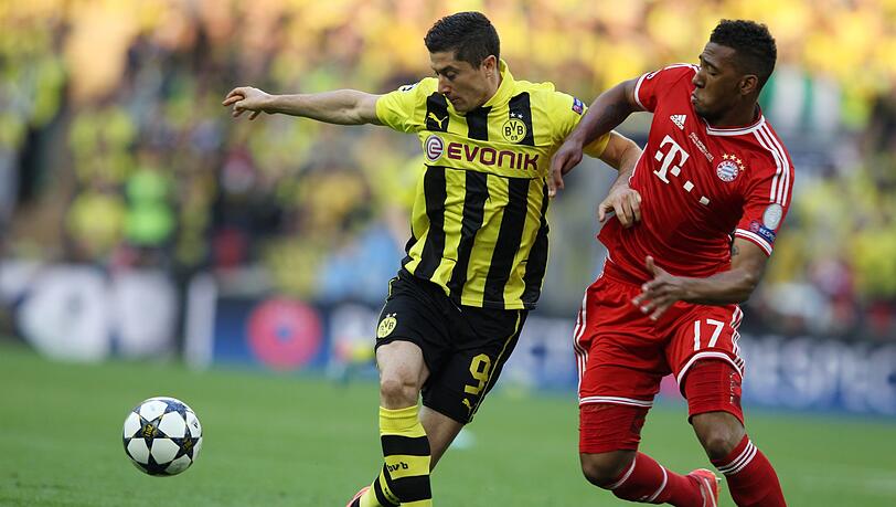 Jérôme Boateng stand bereits im Finale von Wembley auf dem Platz - sein Partner in der Innenverteidigung hieß seinerzeit Dante. Jérôme Boateng stand bereits im Finale von Wembley auf dem Platz - sein Partner in der Innenverteidigung hieß seinerzeit Dante.