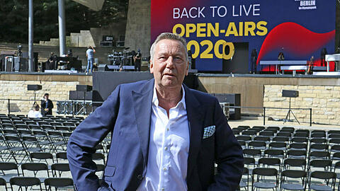 Roland Kaiser vor seinem "Back to Live"-Konzert in Berlin