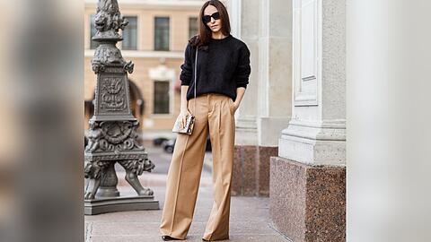 Bequem und schick zugleich: Slouchy-Hosen sind derzeit besonders beliebt.