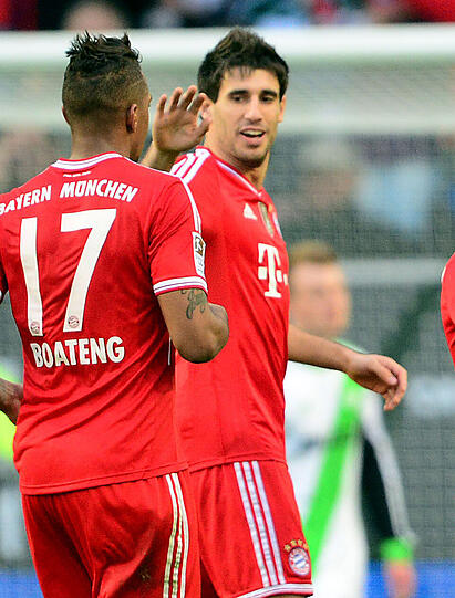 JAVI MARTÍNEZ - NOTE 3 - A bisserl Spielpraxis nach 67 Minuten für Lahm. Machte die Mitte gewohnt zuverlässig dicht.