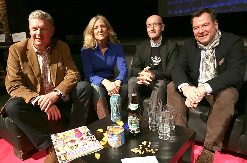 OB-Kanididaten für München: Dieter Reiter (SPD), Sabine Nallinger (Grüne), Michael Mattar (FDP) und Josef Schmid (CSU).