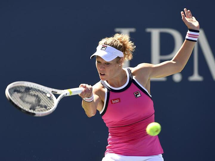 Ausgeschieden bei den US Open: Laura Siegemund in Aktion.