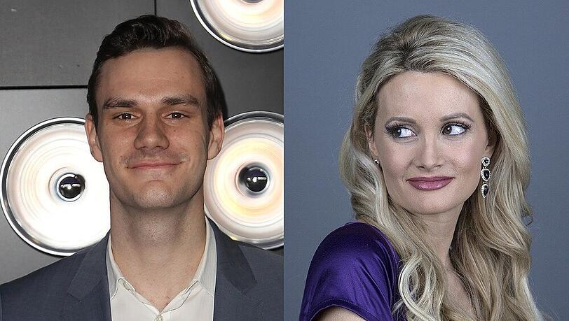 Cooper Hefner und Holly Madison liegen im Clinch