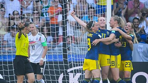 Deutschland verliert 1:2 im WM-Viertelfinale gegen Schweden.