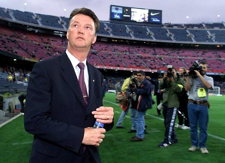 Louis van Gaal: Auch er schaffte in seiner Premieren-Saison beim FC Bayern München das Meisterstück.
