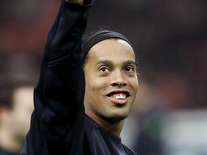 Ronaldinho spielt jetzt in Italien