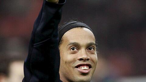 Ronaldinho spielt jetzt in Italien