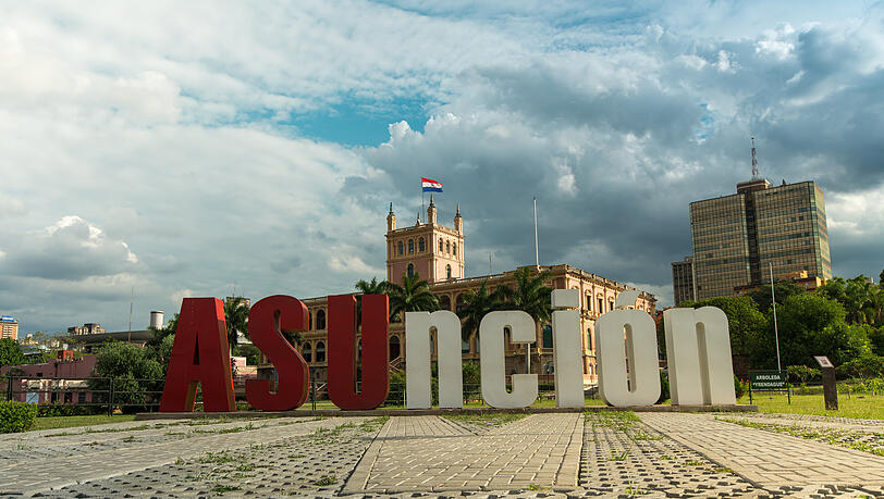 Asuncion  ist die Hauptstadt von Paraguay.