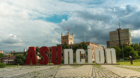 Asuncion  ist die Hauptstadt von Paraguay.