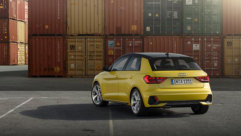 Der Audi A1 ist im zweiten Durchgang deutlich gewachsen, auf jetzt 4,03 Meter. Der Audi A1 ist im zweiten Durchgang deutlich gewachsen, auf jetzt 4,03 Meter.