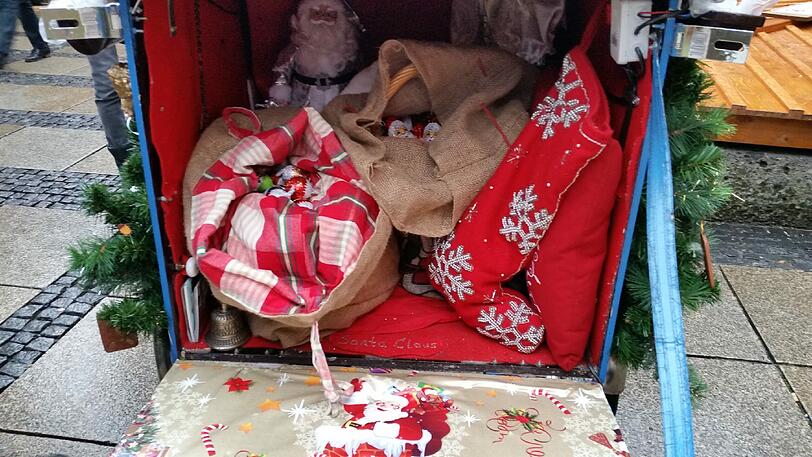 Das Schokolager vom Nikolaus.