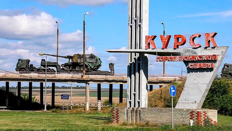 Russland nutzt die Region Kursk an der Grenze zur Ukraine als Aufmarschgebiet für den Krieg gegen das Nachbarland. (Archivbild)