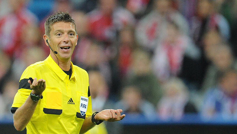 Gianluca Rocchi pfiff im vergangenen Jahr schon die Partie gegen den FC Arsenal. Gianluca Rocchi pfiff im vergangenen Jahr schon die Partie gegen den FC Arsenal.