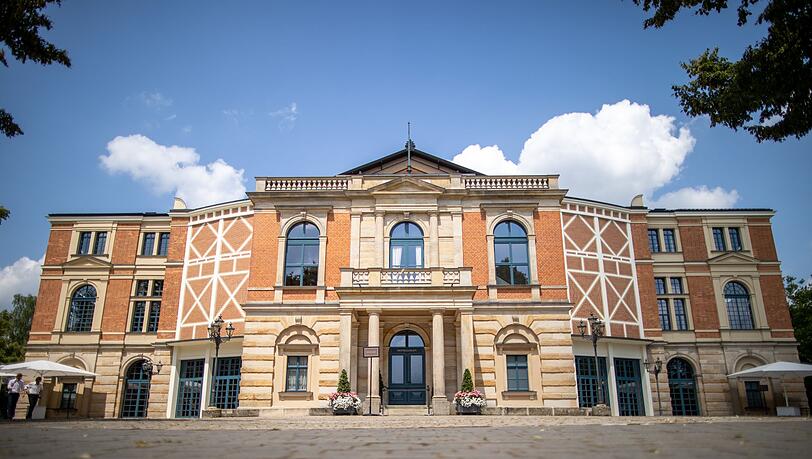 Das Bayreuther Festspielhaus.