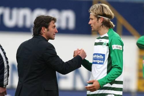 &bdquo;Bruno Labbadia hat mich so richtig weitergebracht&ldquo;: Martin Lanig hält große Stücke auf seinen ehemaligen Trainer in Fürth.