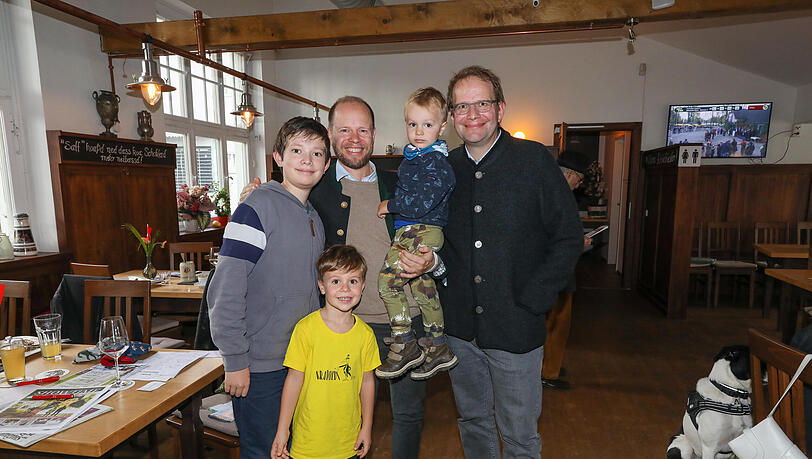 Michael (r.) und Benjamin Schöne Michael (r.) und Benjamin Schöne