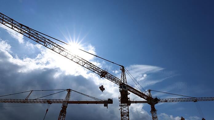 Auch die Baubranche steckt in der Krise. (Symbolbild) Auch die Baubranche steckt in der Krise. (Symbolbild)