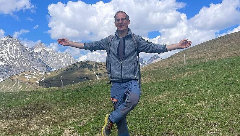 Pater Lukas in den Bergen: Er nennt sich augenzwinkernd Outdoormönch. Dies ist das Profilbild des Priesters von St. Bonifaz in der Maxvorstadt bei Instagram. Pater Lukas in den Bergen: Er nennt sich augenzwinkernd Outdoormönch. Dies ist das Profilbild des Priesters von St. Bonifaz in der Maxvorstadt bei Instagram.