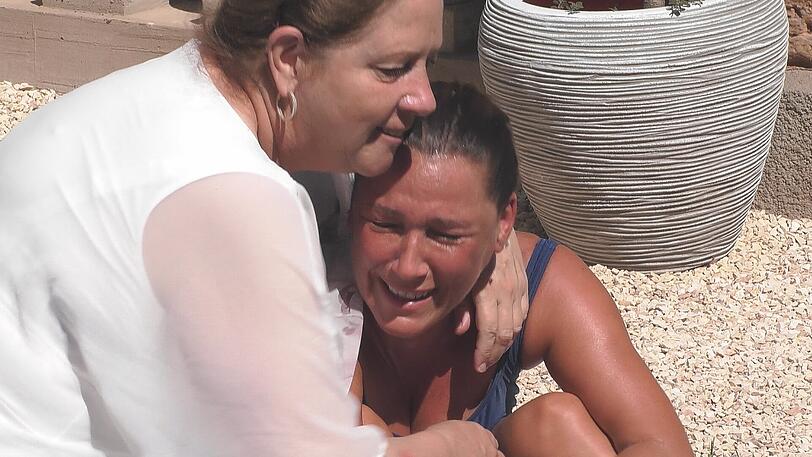 Heult bei "Promi Big Brother": Simone Mecky-Ballack.