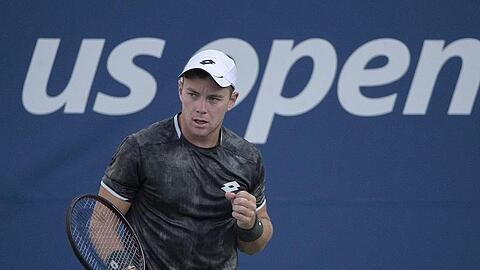 Steht in New York im Achtelfinale: Dominik Koepfer.