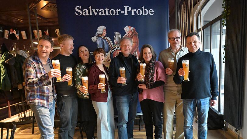 F&uuml;r die Darsteller des Singspiels am Nockherberg hat die hei&szlig;e Phase der Vorbereitung begonnen.