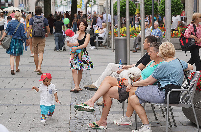 Verkaufsoffener Sonntag: Bilder aus der Innenstadt.
