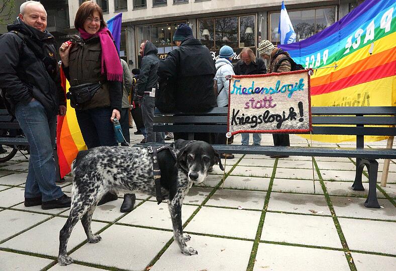 Ostermarsch durch München - die Bilder.