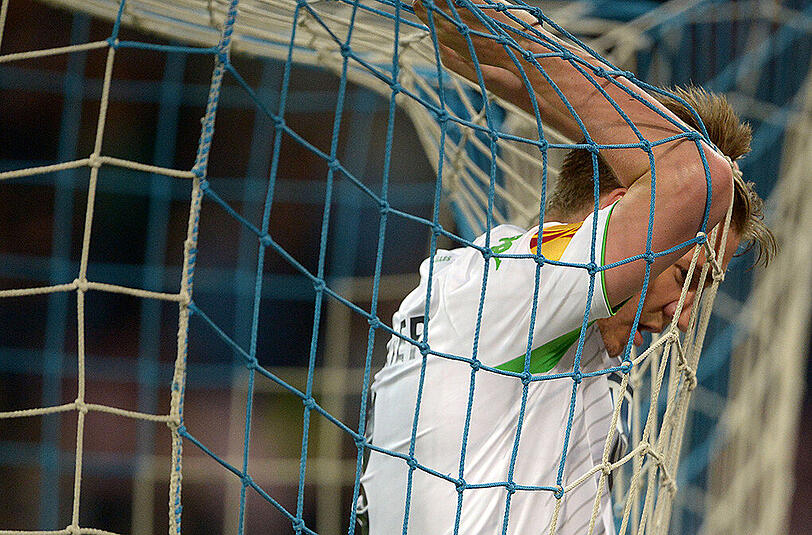 Nicklas Bendtner war 2014 vom FC Arsenal nach Wolfsburg gekommen.