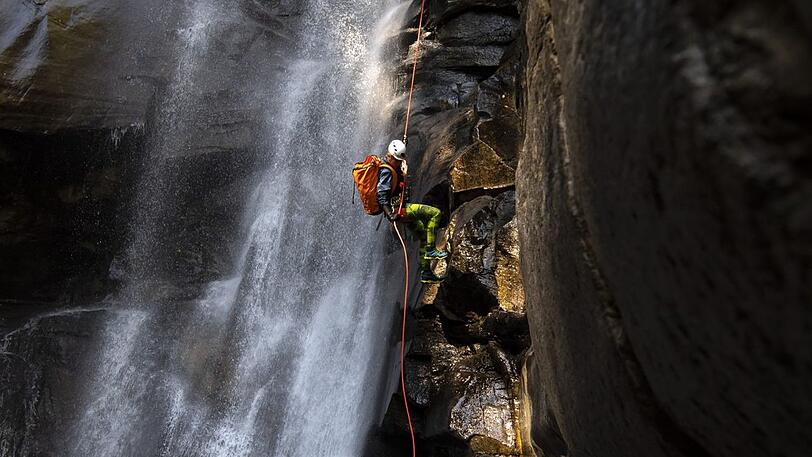 Ein 49-jähriger Münchner ist bei einem Canyoning-Unfall ums Leben gekommen. (Symbolfoto)