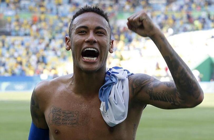 Ihn müssen die DFB-Kicker stoppen: Brasiliens Superstar Neymar.