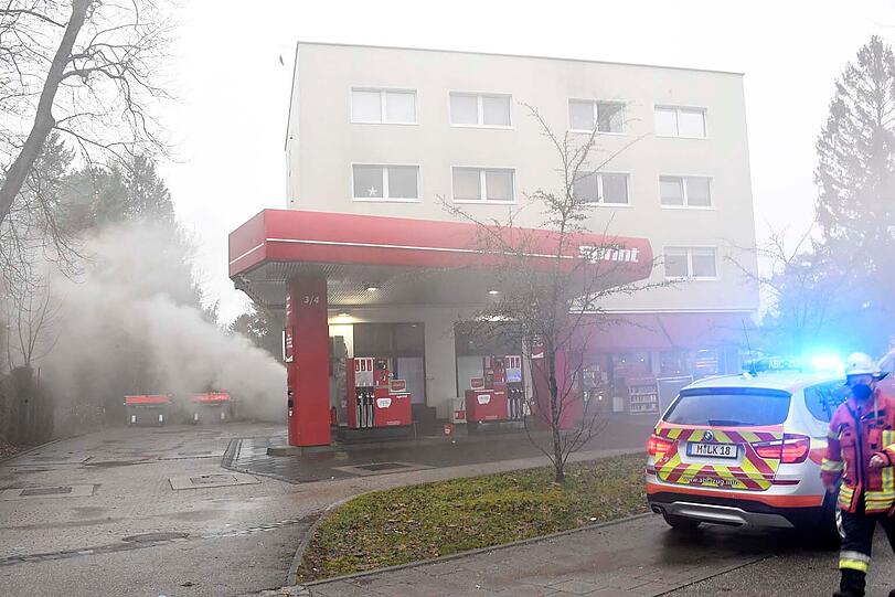 Die Feuerwehr war im Großeinsatz.