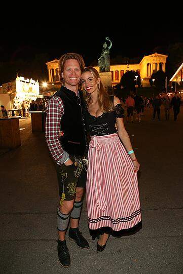 Mike Kraus mit Ehefrau Constanze Sorhagen