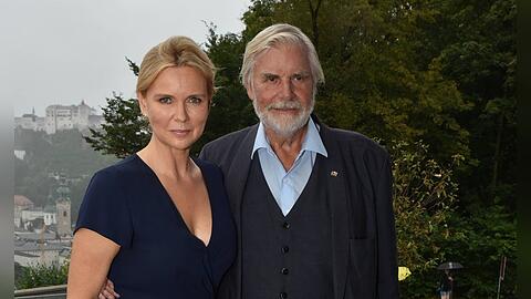 Veronica Ferres und Peter Simonischek - das beliebteste Jedermann-Paar der Salzburger Festspiele im Jahr 2020.