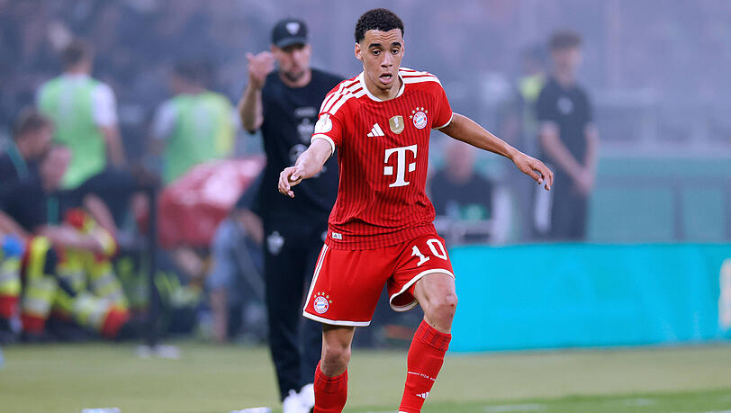 Vorbereitung in München statt Asien-Tour: Bayern-Star Jamal Musiala. Vorbereitung in München statt Asien-Tour: Bayern-Star Jamal Musiala.
