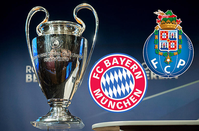 Der FC Bayern muss im Viertelfinale der Champions League gegen den portugiesischen Serienmeister FC Porto antreten.