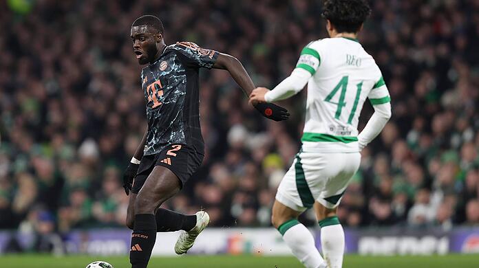 Macht gegen Celtic Glasgow bis auf wenige Ausnahmen ein gute Spiel: Dayot Upamecano.